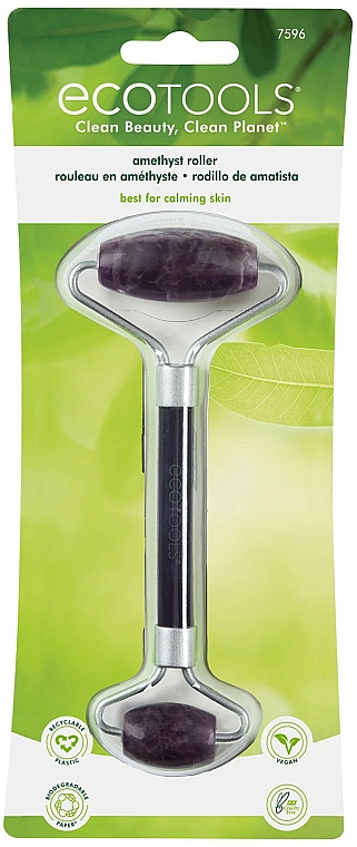 Ametystowy masażer do twarzy - EcoTools Amethyst Facial Roller — Zdjęcie N1