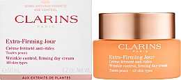 Ujędrniający krem do twarzy na dzień - Clarins Extra-Firming Day Cream For All Skin Types — Zdjęcie N2