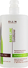 Kup Rewitalizująca odżywka z ekstraktem z łopianu - Ollin Professional Basic Line Hair Conditioner