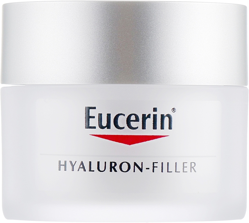 Przeciwzmarszczkowy krem na dzień do skóry suchej i wrażliwej - Eucerin Hyaluron-Filler Day Cream For Dry Skin (wkład) — Zdjęcie N2