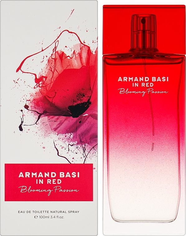Armand Basi In Red Blooming Passion - Woda toaletowa — Zdjęcie N4