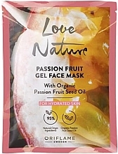 Organiczna żelowa maseczka do twarzy z marakui nawilżająca skórę - Oriflame Passion Fruit Gel Face Mask with Organic Passion Fruit Seed Oil — Zdjęcie N1