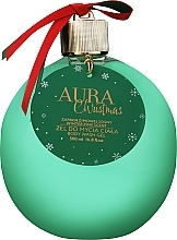 Żel do mycia ciała o zapachu zimowej sosny - Aura Cosmetics Christmas Body Wash Gel Winter Pine Scent — Zdjęcie N2