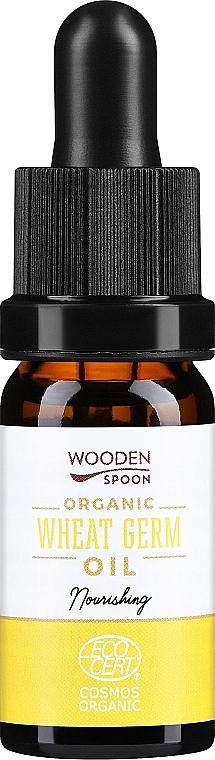 Olej z kiełków pszenicy - Wooden Spoon Organic Wheat Germ Oil — Zdjęcie N1