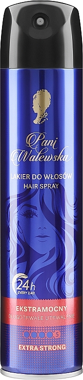 Ekstramocny lakier do włosów - Pani Walewska — Zdjęcie N1