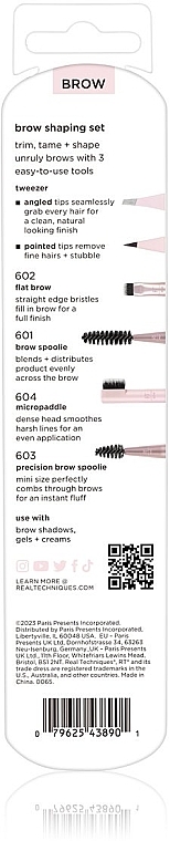 Zestaw do stylizacji brwi - Real Techniques Brow Shaping Set — Zdjęcie N5