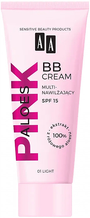 Multi-nawilżający krem ​​BB - AA Aloes Pink BB Cream SPF15 — Zdjęcie N1