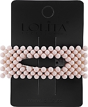 Spinka do włosów, matowy pastelowy róż - Lolita Accessories Pastel Pink Matt — Zdjęcie N1