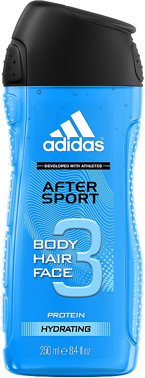 Żel pod prysznic 3 w 1 dla mężczyzn - Adidas After Sport — Zdjęcie N1