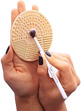 Panel do czyszczenia pędzli - Nanshy Makeup Brush Cleaning Pad & Palette — Zdjęcie N3