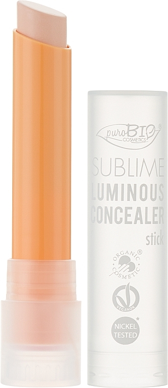Korektor do twarzy w sztyfcie - PuroBio Cosmetics Sublime Luminous Concealer Stick — Zdjęcie N2