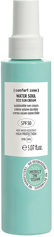 Krem przeciwsłoneczny do twarzy SPF30 - Comfort Zone Water Soul Eco Sun Cream  — Zdjęcie N1