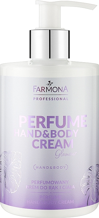 Perfumowany krem do rąk i ciała - Farmona Professional Perfume Hand&Body Cream Glamour