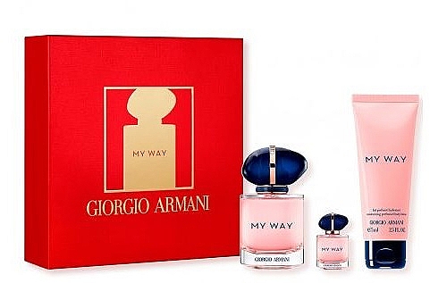 Giorgio Armani My Way Intense Zestaw edp 50ml edp 7ml b lot