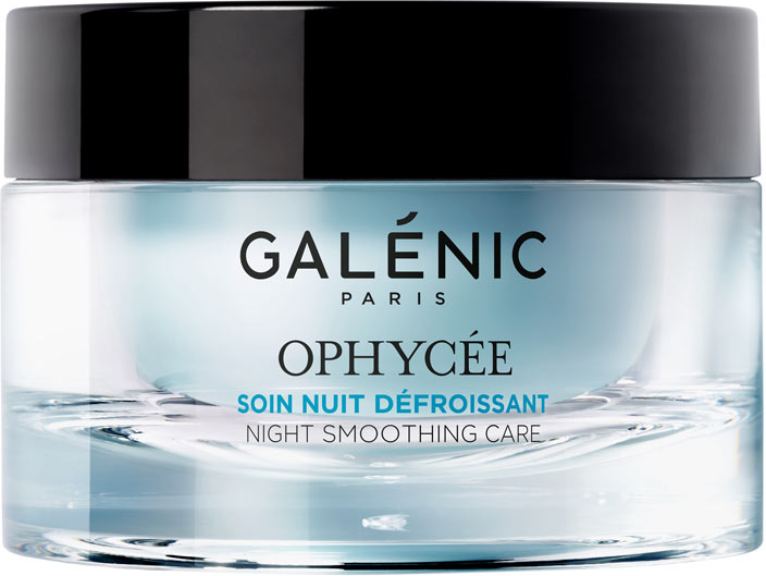 Nawilżający krem pielęgnacyjny do twarzy na noc - Galenic Ophycee Night Smoothing Care — Zdjęcie N1