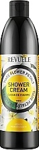 Kup Krem pod prysznic Płatki kwiatów tiare - Revuele Fruit Skin Care Tiare Flower Petals Shower Cream