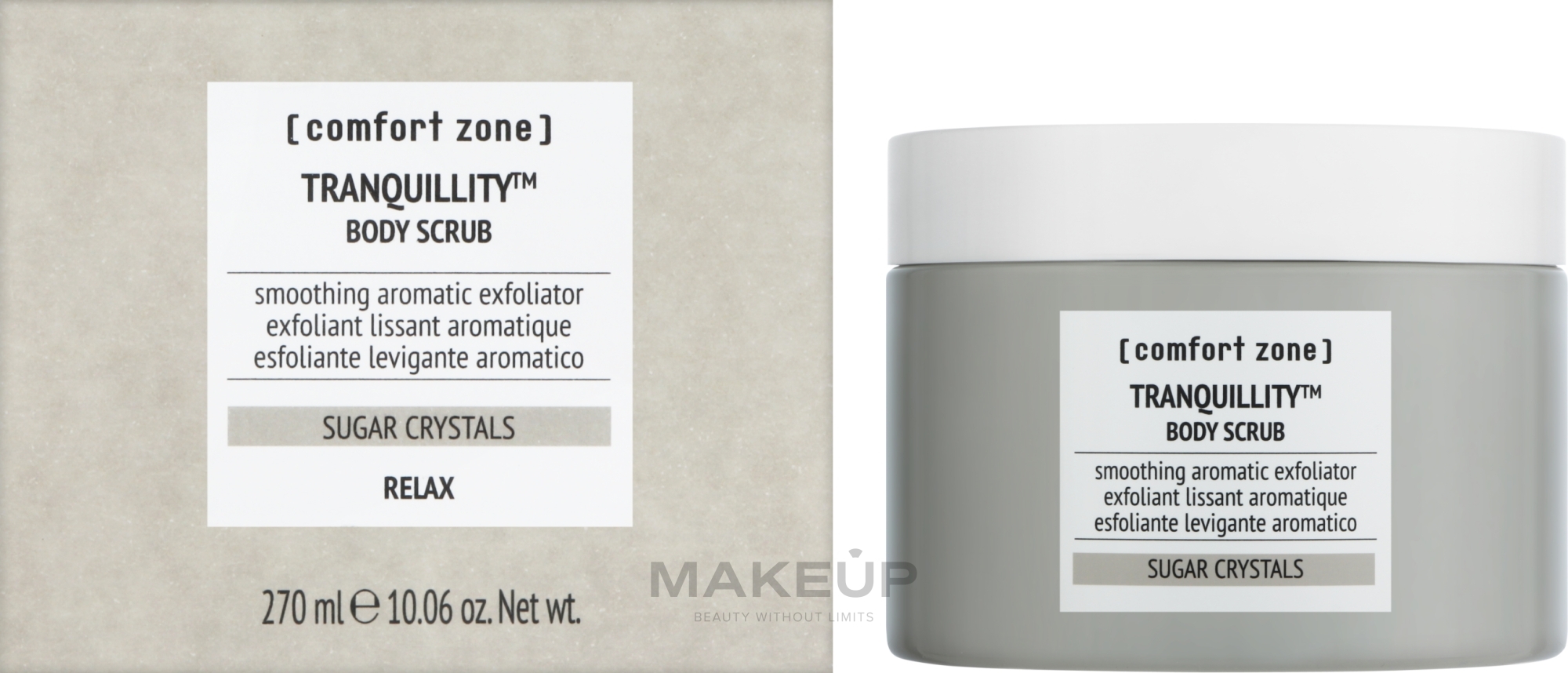 Peeling do ciała - Comfort Zone Tranquillity Body Scrub — Zdjęcie 270 ml