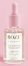 Krople do opalania - Roze Avenue Glow Collection Tanning Drops — Zdjęcie N1