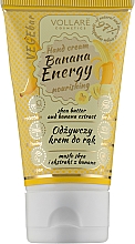 Odżywczy krem do rąk z masłem shea i ekstraktem z banana - Vollare Cosmetics VegeBar Banana Energy Nourishing Hand Cream — Zdjęcie N1