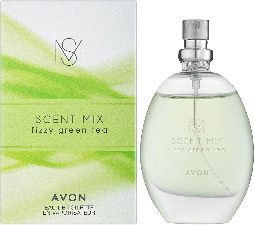 Avon Scent Mix Fizzy Green Tea - Woda toaletowa — Zdjęcie N2
