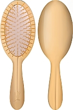 Szczotka do włosów AUSP22G, złoto-biała - Janeke Gold Hairbrush  — Zdjęcie N1