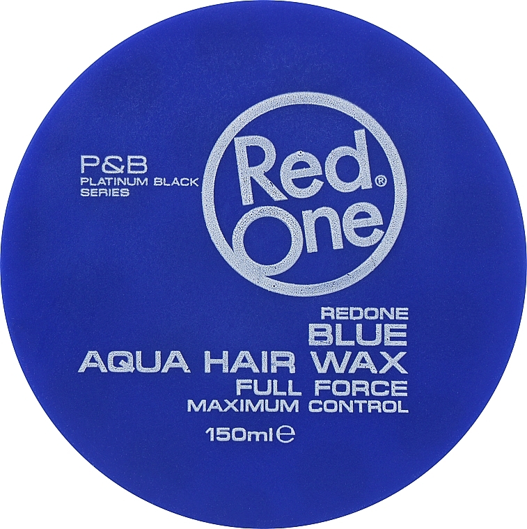 Aqua wosk do ultra mocnego utrwalenia włosów - RedOne Aqua Hair Wax Blue — Zdjęcie N3