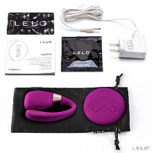 Wibrujący masażer dla pary, fioletowy - Lelo Tiani 3 Deep Rose — Zdjęcie N2