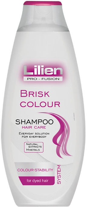 Szampon do włosów farbowanych - Lilien Pro-Fusion Brisk Color Shampoo