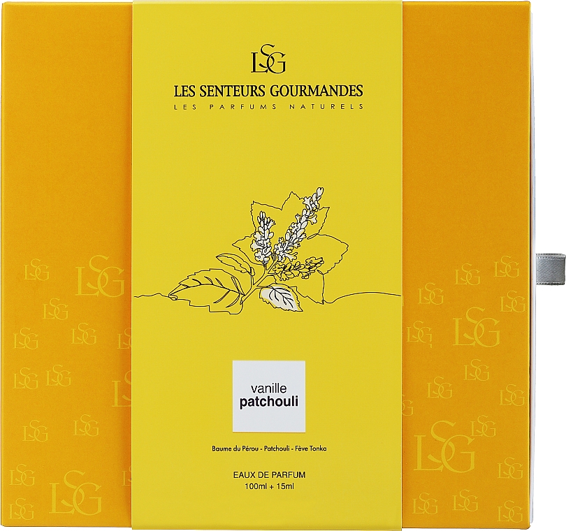 Les Senteurs Gourmandes Vanille Patchouli - Zestaw (edp/100 ml + edp/mini/15 ml) — Zdjęcie N1