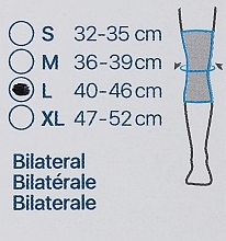 Elastyczna opaska na kolano, rozmiar L - Prim Aqtivo Skin Elastic Knee Brace L — Zdjęcie N2