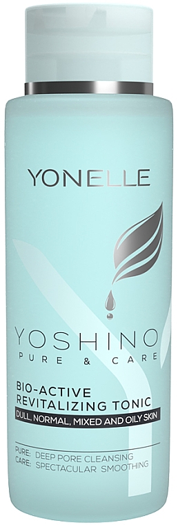 Bioaktywny tonik rewitalizujący - Yonelle Yoshino Pure & Care Bio-Active Revitalizing Tonic — Zdjęcie N1