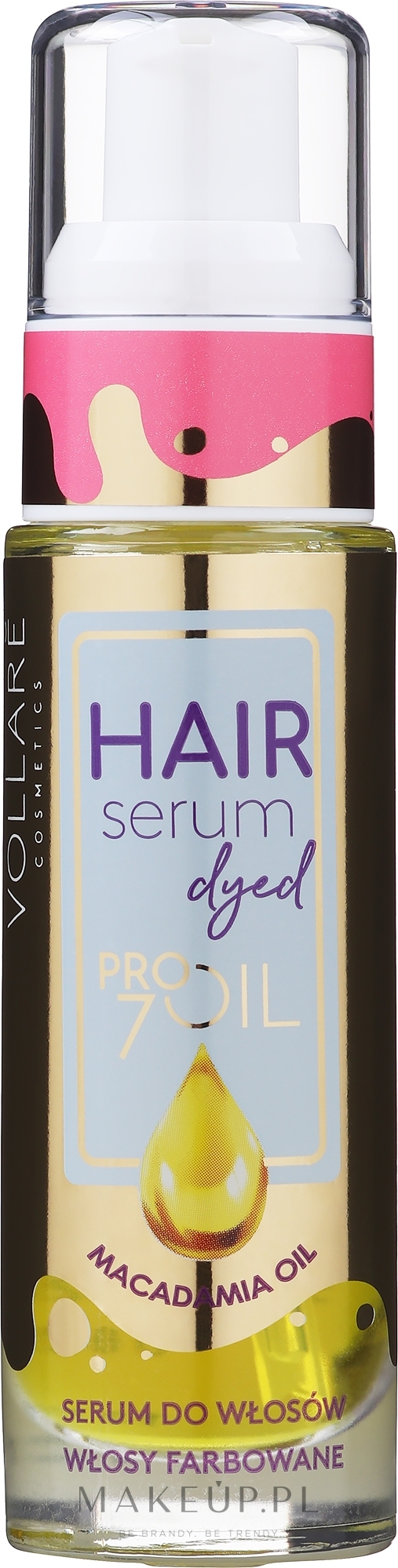 Serum do włosów farbowanych Intensywny kolor i blask - Vollaré Pro Oli Color & Shine Hair Serum — Zdjęcie 30 ml