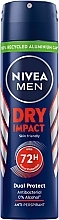Kup Antyperspirant w sprayu dla mężczyzn - NIVEA Deodorant Dry For Men Dry Impact Plus