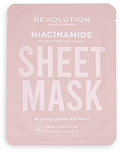 Zestaw do pielęgnacji twarzy - Revolution Skincare Blemish Prone Skin Biodegradable Sheet Mask (3 x f/mask) — Zdjęcie N5