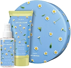 Zestaw - Pupa Let's Bloom Daisy Field Kit (sh/milk/200ml + scent/water/100ml) — Zdjęcie N1