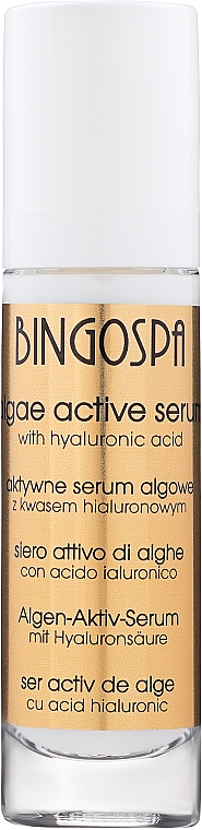 Aktywne serum kolagenowe do twarzy z kwasem hialuronowym - BingoSpa Active Serum — Zdjęcie N1
