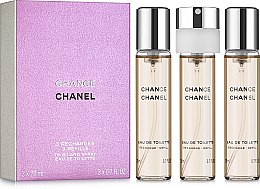 Chanel Chance - Woda toaletowa (trzy wymienne wkłady) — Zdjęcie N1