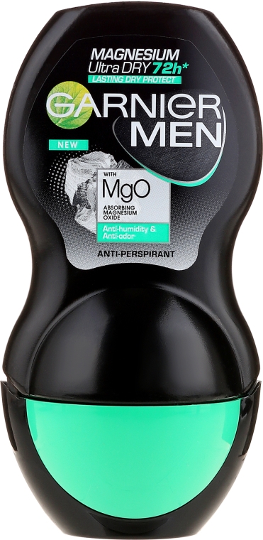 Antyperspirant w kulce dla mężczyzn - Garnier Men Mineral Magnesium Ultra-Dry Anti-Perspirant Roll-On 72h — Zdjęcie N3