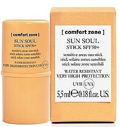 Przeciwsłoneczny sztyft do wrażliwych stref skóry - Comfort Zone Sun Soul Stick SPF50+ — Zdjęcie N2