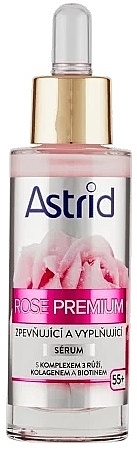 Ujędrniające serum do twarzy - Astrid Rose Premium 55+ Serum — Zdjęcie N2