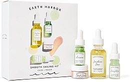 Kup Zestaw - Earth Harbor Smooth Sailing Kit (balm/7ml + ser/5ml*2 + oil/30ml) 