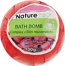 Kula do kąpieli Różowa - Nature Code Skin Rejuvenation Bath Bomb — Zdjęcie N1