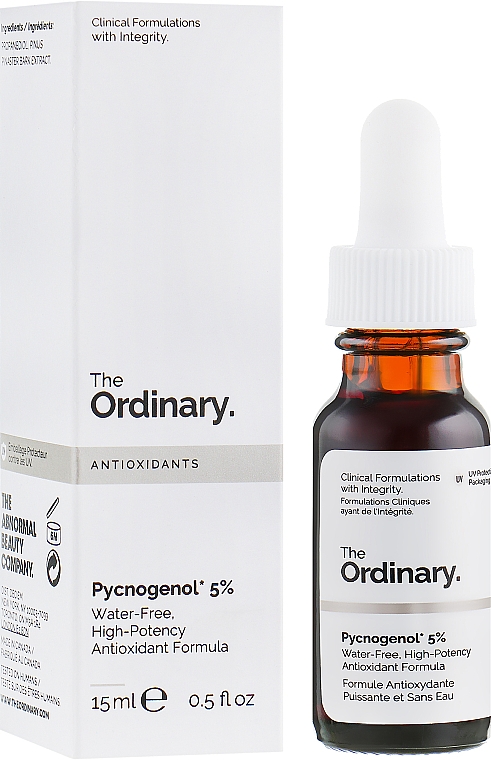 Antyoksydacyjne serum do twarzy - The Ordinary Pycnogenol 5%