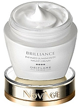 Kup Krem do twarzy przeciw przebarwieniom na noc - Oriflame NovAge Brilliance Infinite Luminosity Night Cream