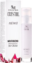 Kup PRZECENA! Ametystowy krem nawilżający do twarzy na dzień - SM Collection Crystal Amethyst Moisturizing Day Cream *