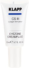 Kup Kremowy fluid do powiek - Klapp Collagen CSIII Eye Zone Cream Fluid