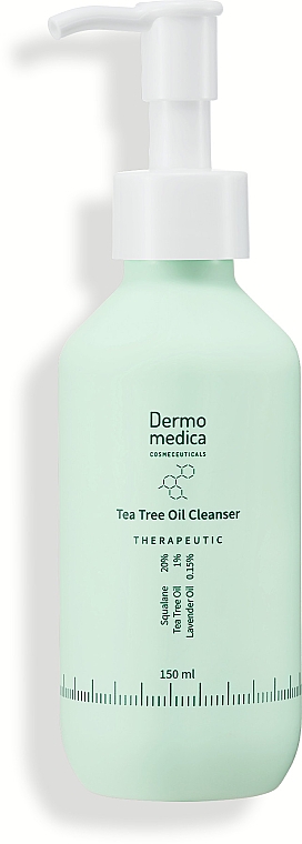 Oczyszczający olejek z ekstraktem z drzewa herbacianego - Dermomedica Therapeutic Tea Tree Oil Cleanser — Zdjęcie N1