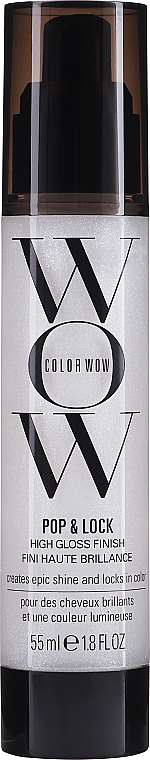 Spray odżywiający do włosów - Color WOW Pop and Lock Crystallite Shellac — Zdjęcie N1