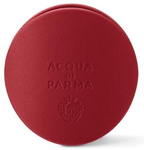 Skórzana obudowa do dyfuzora samochodowego - Acqua di Parma Car Diffuser Case Rosso/Red Leather — Zdjęcie N1