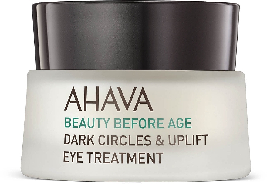 Krem liftingujący do skóry wokół oczu - Ahava Beauty Before Age Dark Circles & Uplift Eye Treatment — Zdjęcie N1